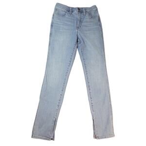 Madewell 10 High Rise Roadtripper Jeans 28 Split Hem